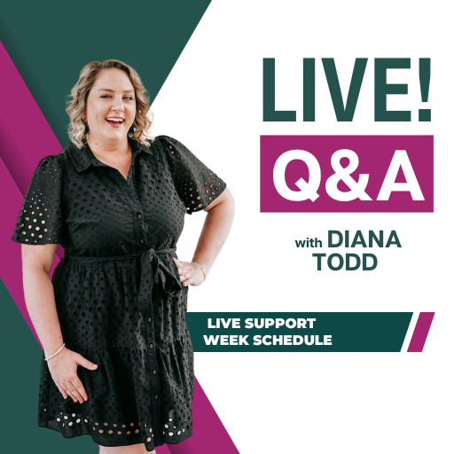 Live Q and A with Diana Todd